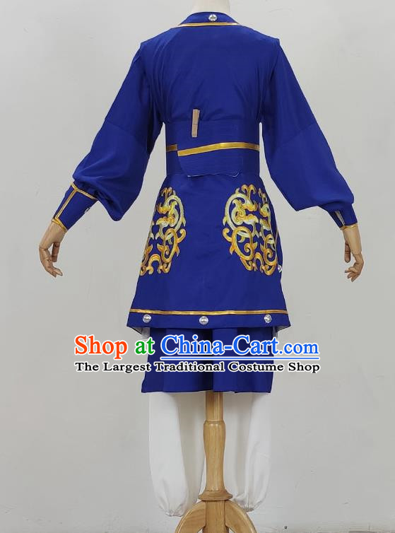 High End Troupe Dragon Embroidered Military Uniforms Yue Opera Drama Costumes Huangmei Opera And Qiong Opera Costumes Dance Costumes