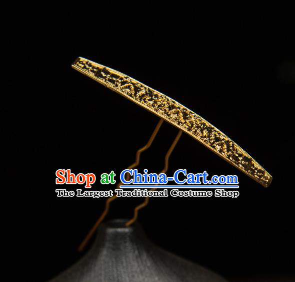 China Handmade Tang Dynasty Hair Stick Hanfu Hairpin Ancient Empress Hair Jewelry