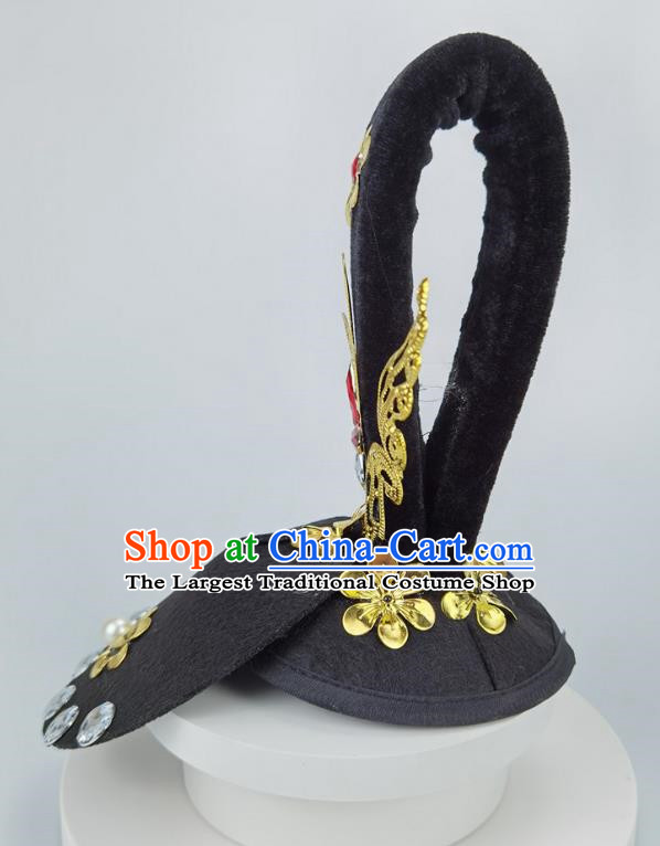 Han Luo Yan Zixi Headdress Yunchuan Dance Headdress Classical Dance Hair Bag Hanfu Han And Tang Dynasty Dunhuang Water Sleeve Hair Accessories