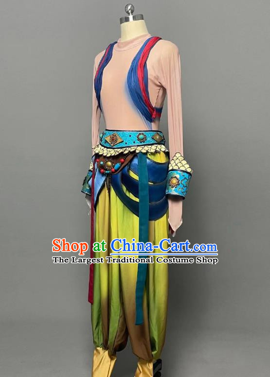 Classical Dance Wall Covered Lotus Awards Dance Costumes Qiuci Music And Dance Chinese Dance Costumes Stage Performance