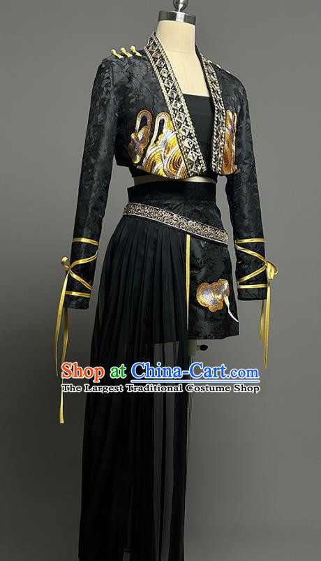 National Trend Dance Costumes Chinese Style Performance Costumes Classical Korean Dance Jazz Dance Suits Costumes Stage Performances