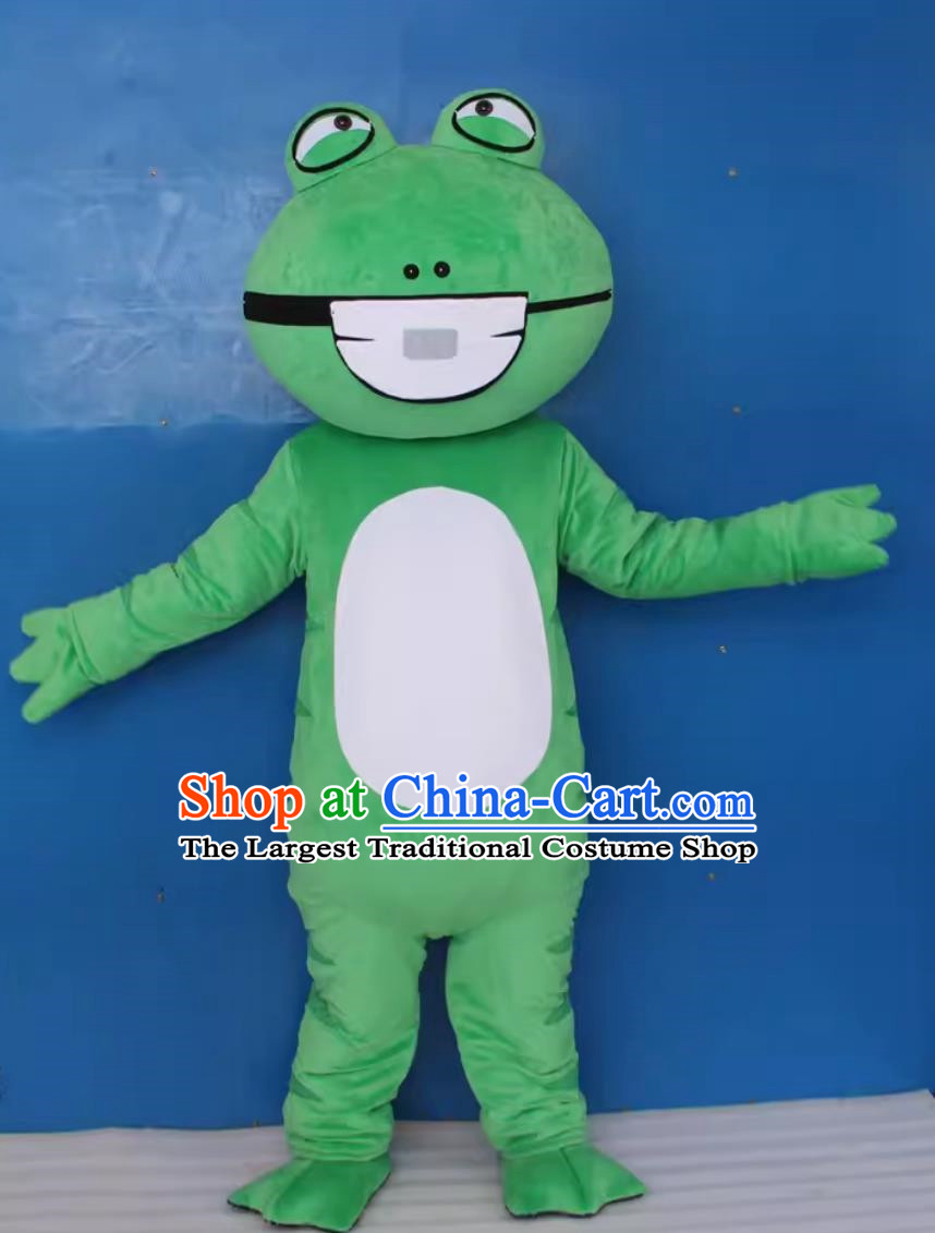 Frog Doll Costume Doll Outfit Cotton Jumpsuit Doll Props Beautiful Frog Fish Bbq Mascot Walking Outfit