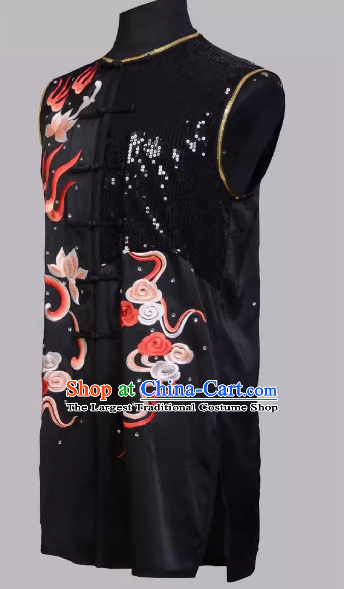 Martial Arts Wear New Sleeveless Nanquan Suit Men Practice Competition Wear