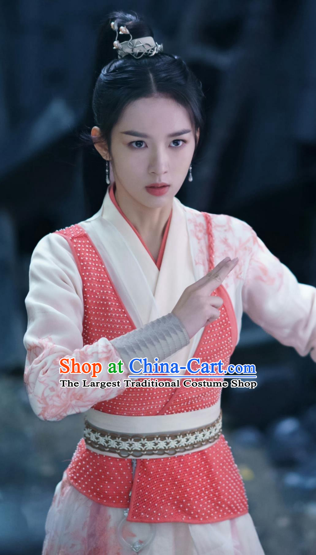 China TV Series Back From The Brink Mystical Maiden Yan Hui Replica Costume Ancient Chinese Swordswoman Dress