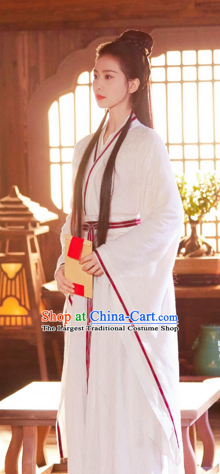 TV Series A Journey To Love Ancient Swordswoman Ren Ru Yi Dress China Ming Dynasty Super Heroine Clothing