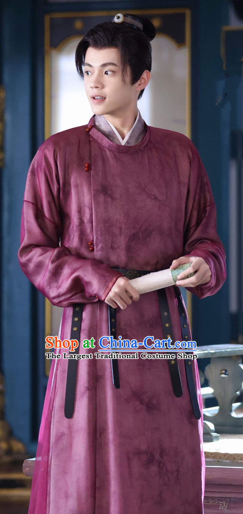 Ancient China Young Childe Clothing Traditional Male Hanfu TV Series The Legend of An Le Swordsman Wen Shuo Costume