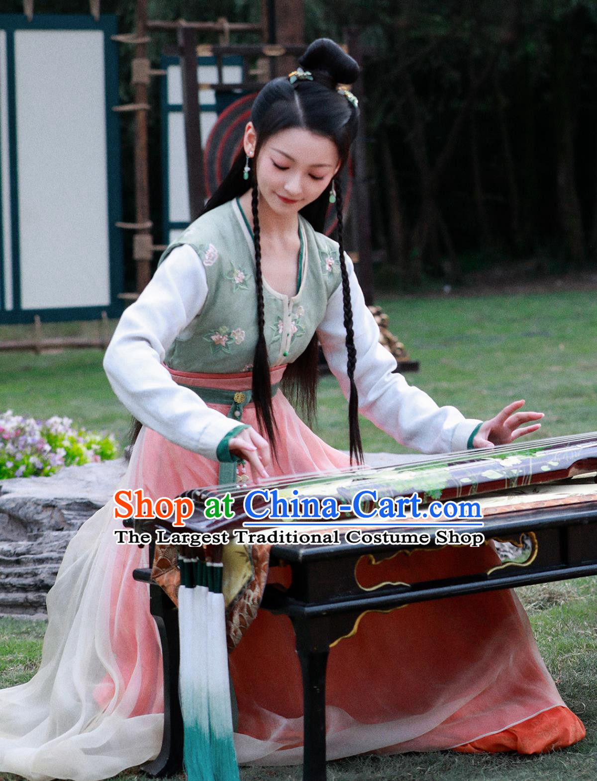 TV Series The Legend of An Le Maidservant Yuan Qin Costume Ancient China Tang Dynasty Young Lady Clothing Traditional Hanfu