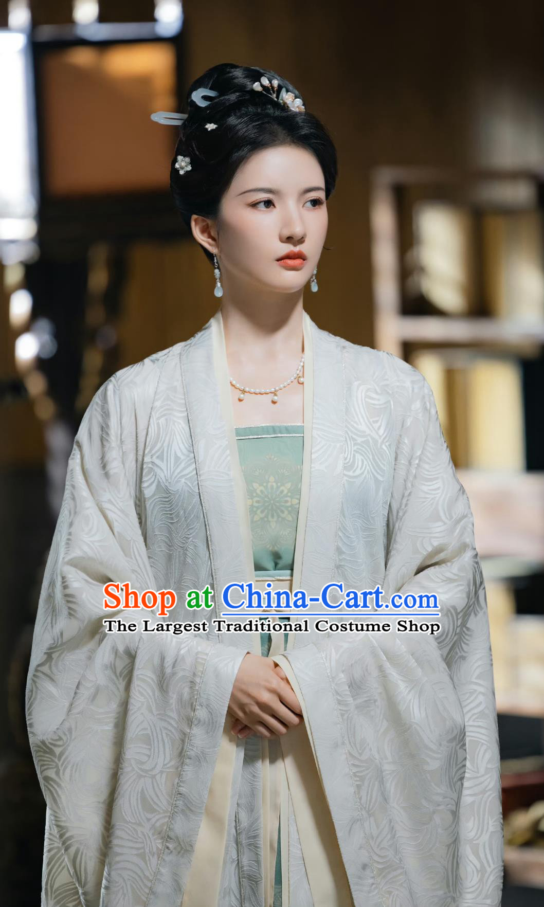 Chinese TV Drama Story of Kunning Elder Princess Le Yang Dresses Ancient China Court Woman Clothing