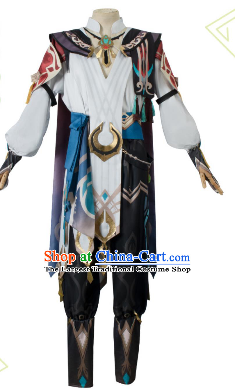 Genshin Impact Kaveh Cosplay Costume Female Full Set for Anime Game Outfit