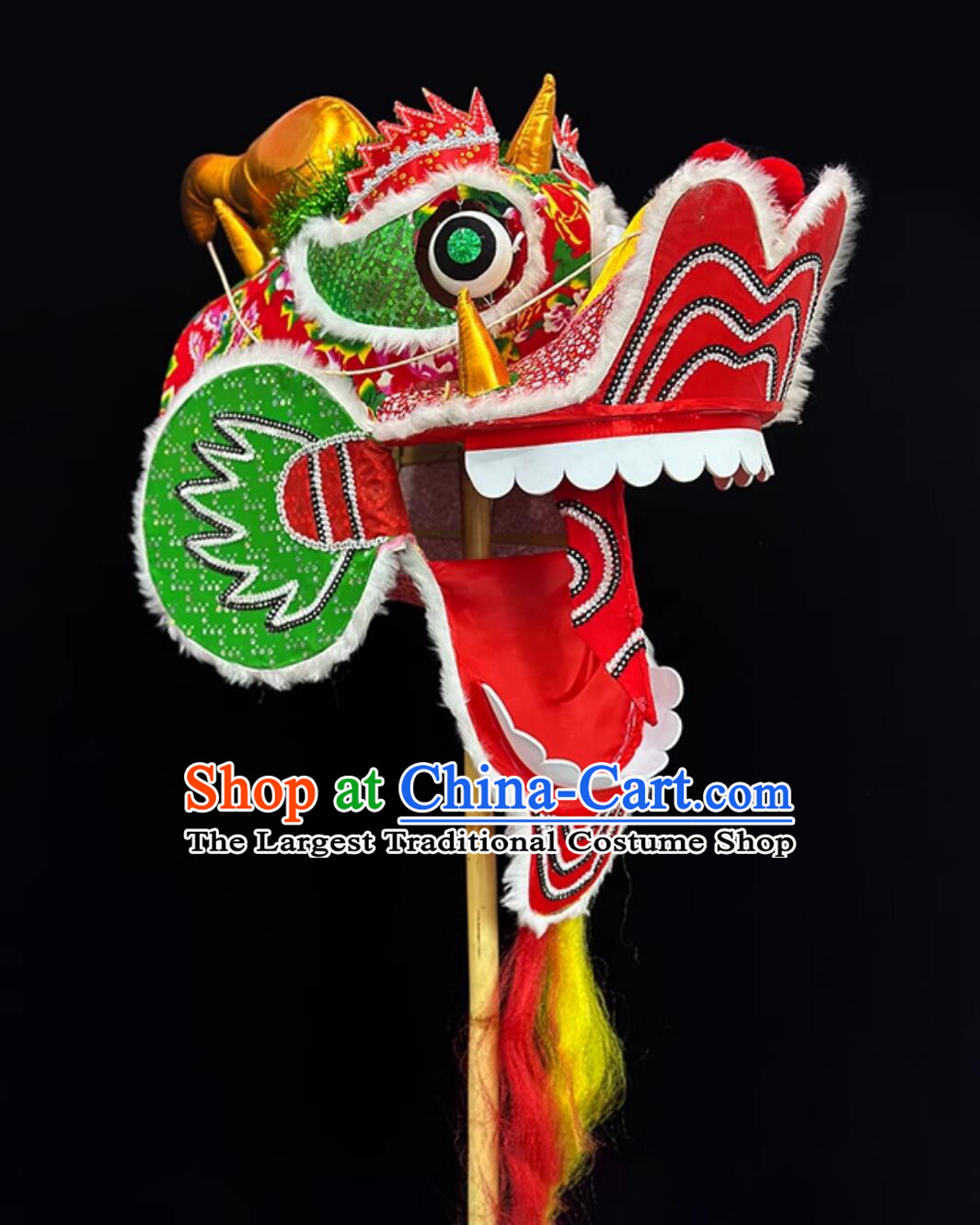 Chinese Lantern Festival Dragon Head Prop Folk Dance Dragon Head