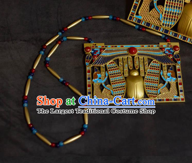 Egyptian Antique Style Replica Artifact Necklace Handmade Egypt Queen Necklace