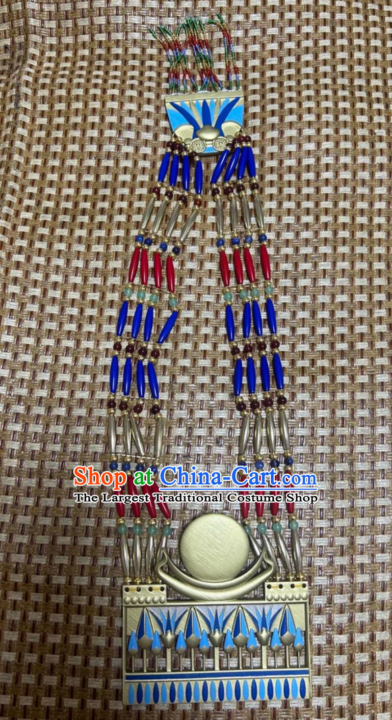 Egyptian Necklace Artifact Replica Elegant Chain Cosplay Egyptian Queen Necklace