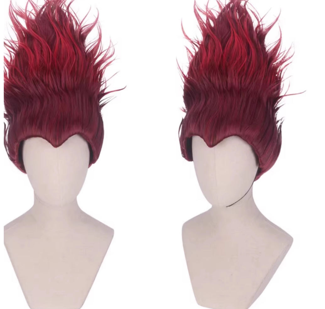 Chinese Nezha Warframe Wigs China Ne Zha Movie Dragon Princess Wig Ne Zha Red Wig Black Wigs