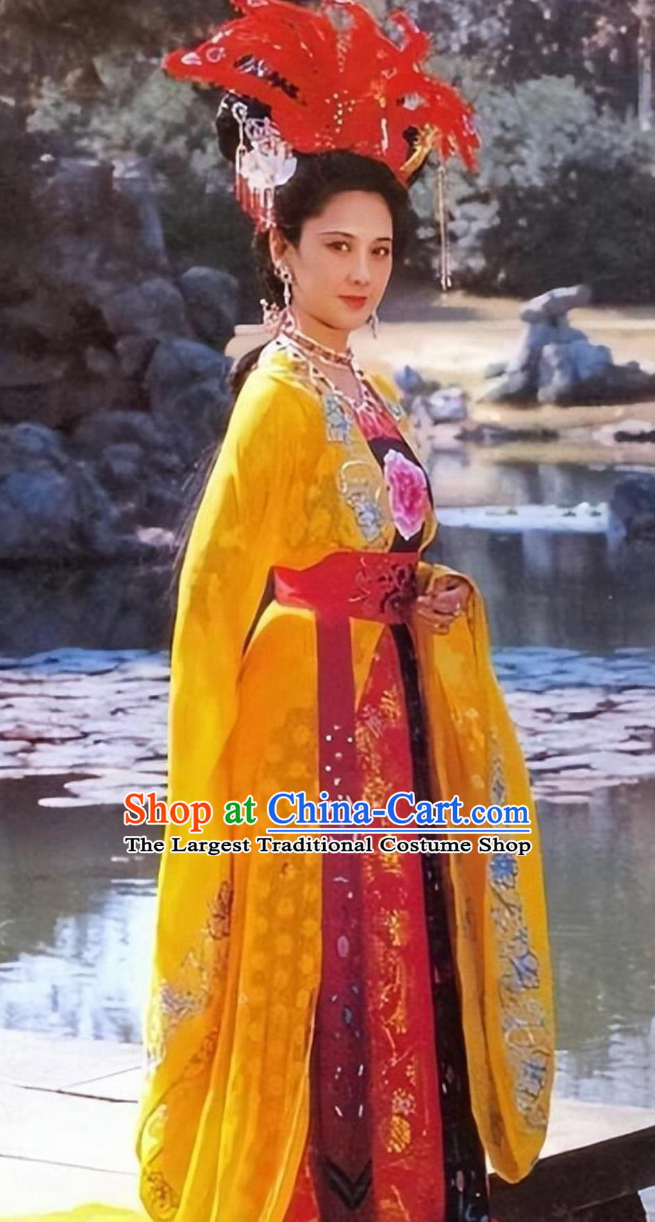 TV Series Journey to the West Queen of the Woman Kingdom Clothing Traditional Chinese Clothing Ancient China Empress Dress