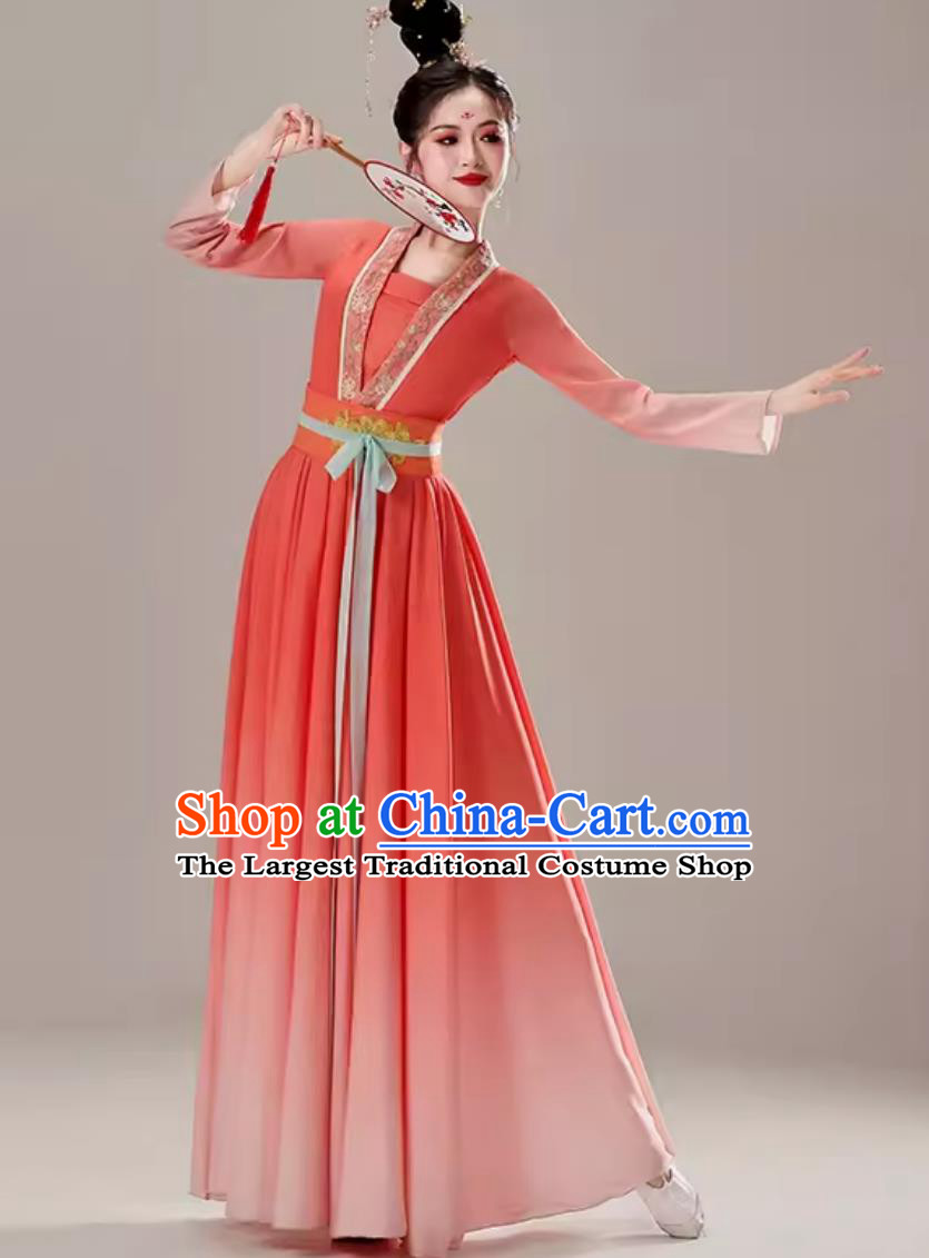 A Dream of Splendor Hanfu Chinese Classical Dance Dress Fairy Umbrella Dance Costume