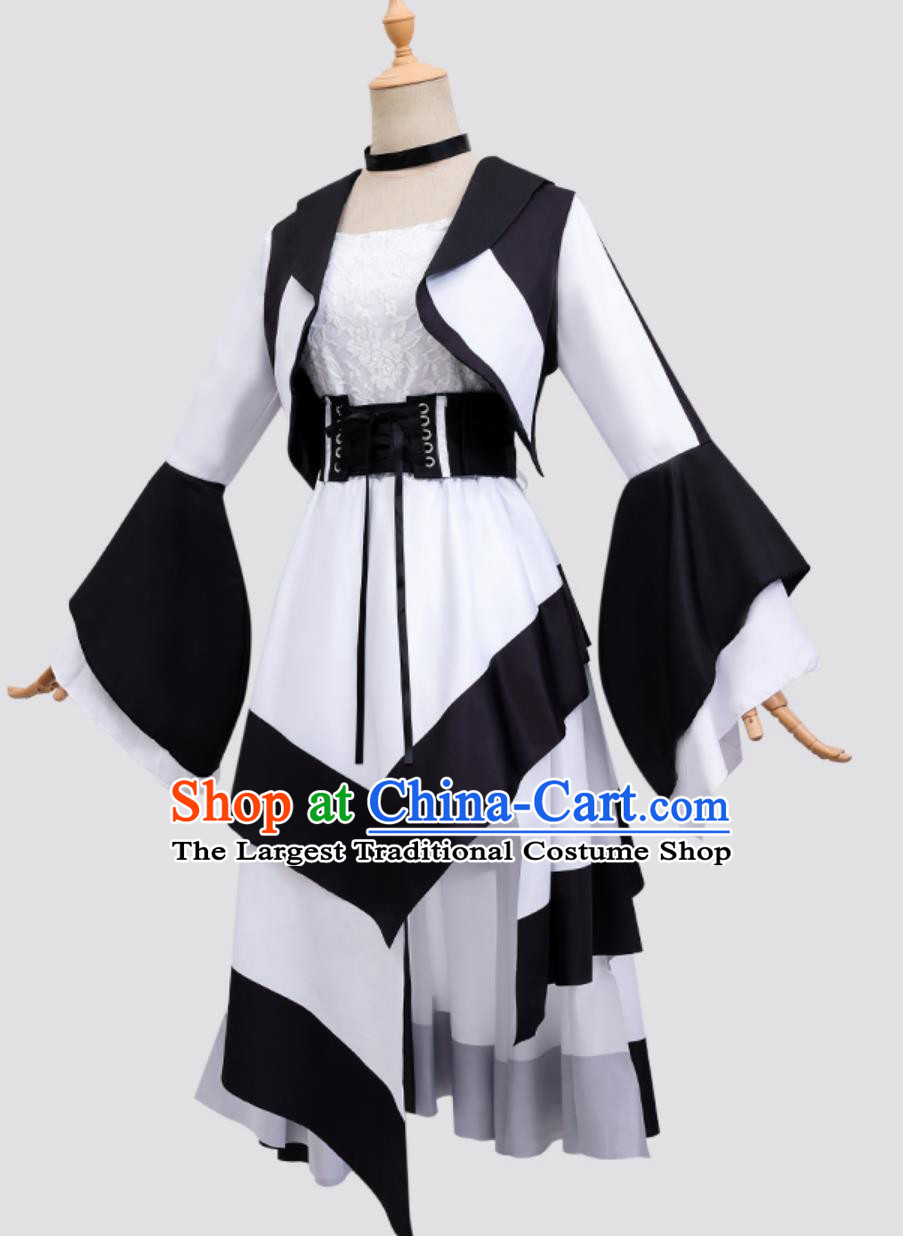 Kamen Rider Cosplay Costume Geats Ziumuli Black White Wide Sleeves Anime Cosplay Performance Outfit