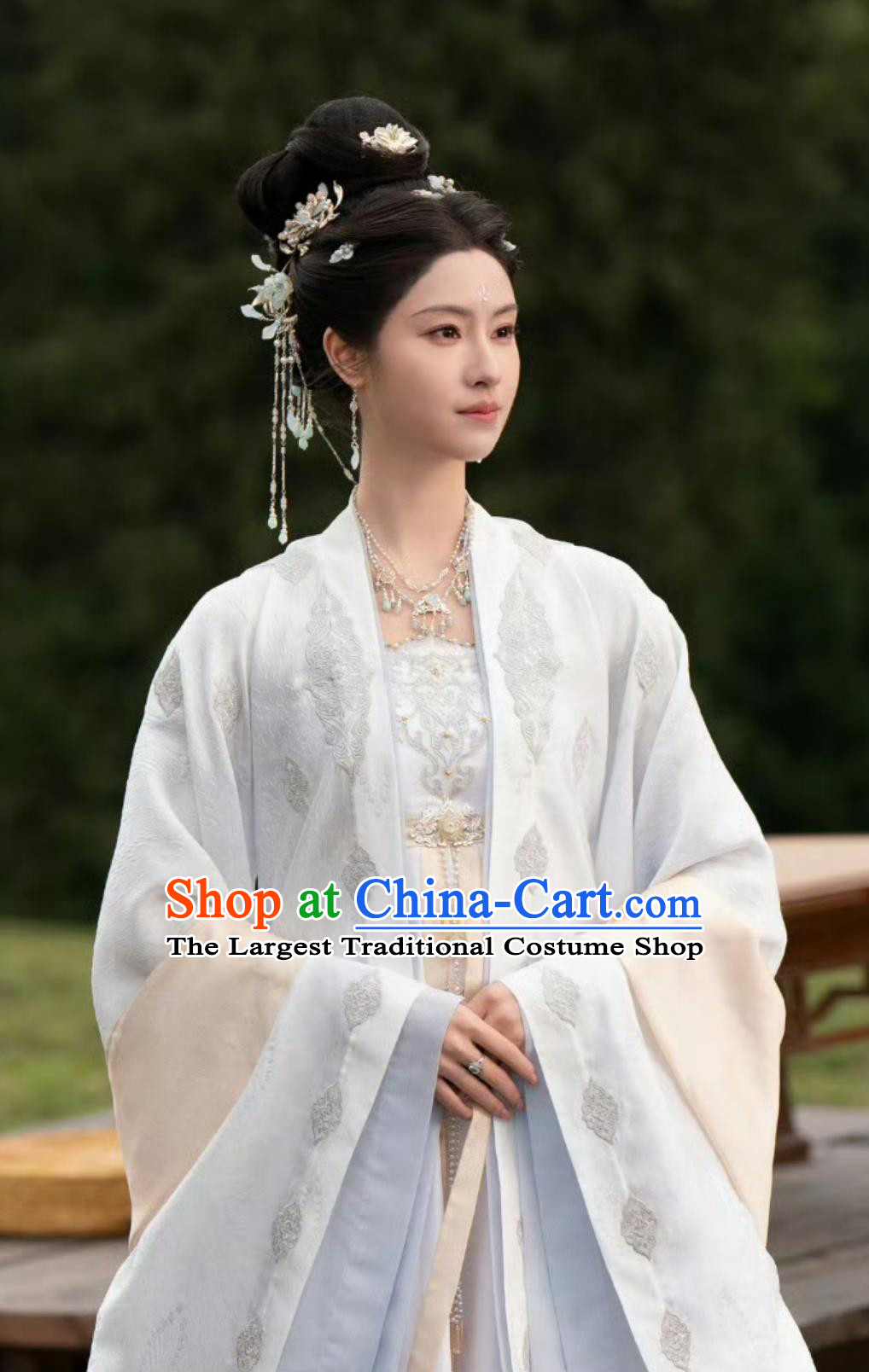 Traditional Hanfu Dress Chinese TV Series Guardians of the Dafeng Grand Princess Huai Qing Costume Ancient Chinese Noble Woman Clothing