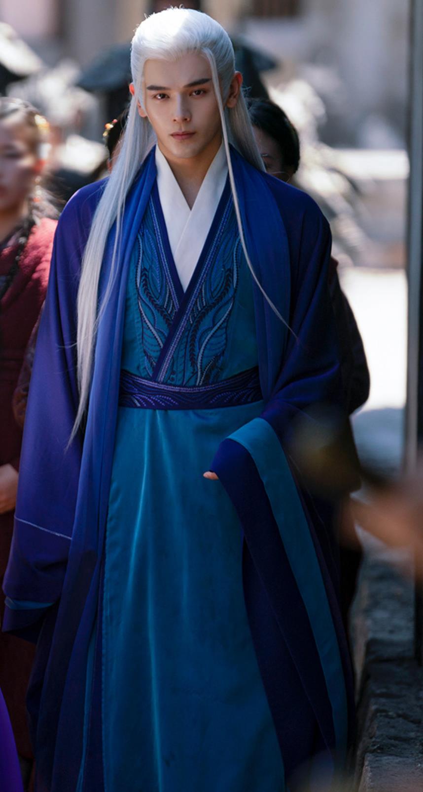 Chinese Ancient Swordsman Costume TV Series Fateful Love Prince Xuanyuan Li Ge Clothing Traditional Attire
