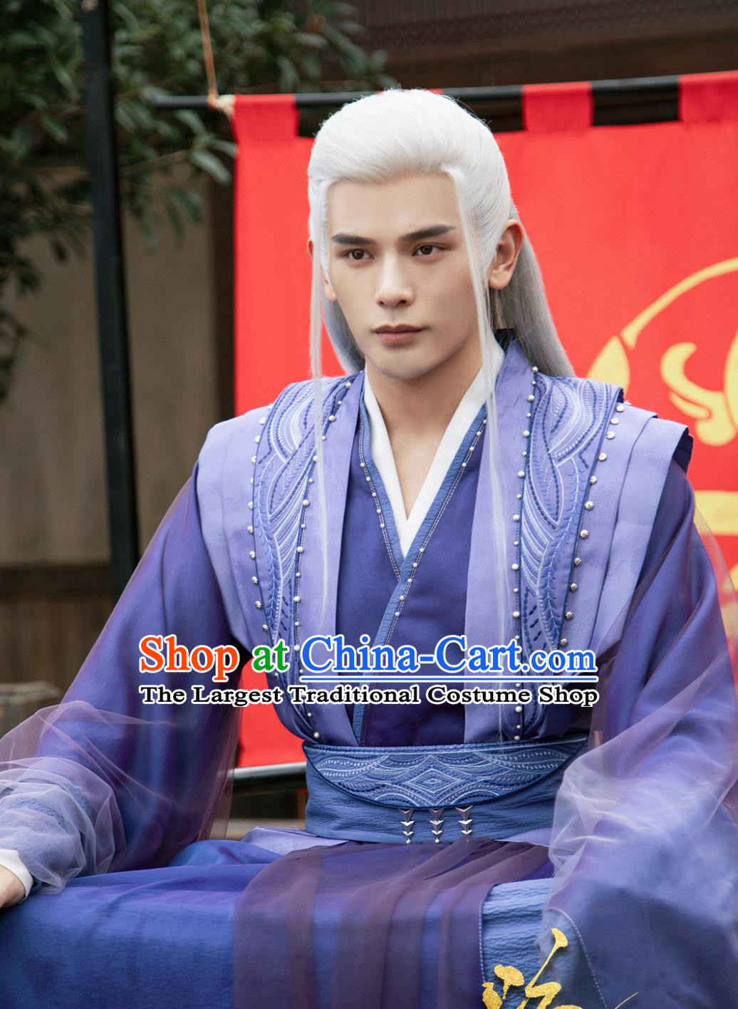 TV Series Fateful Love Crown Prince Xuanyuan Li Ge Purple Outfit Chinese Ancient Swordsman Costume Traditional Hanfu Clothing