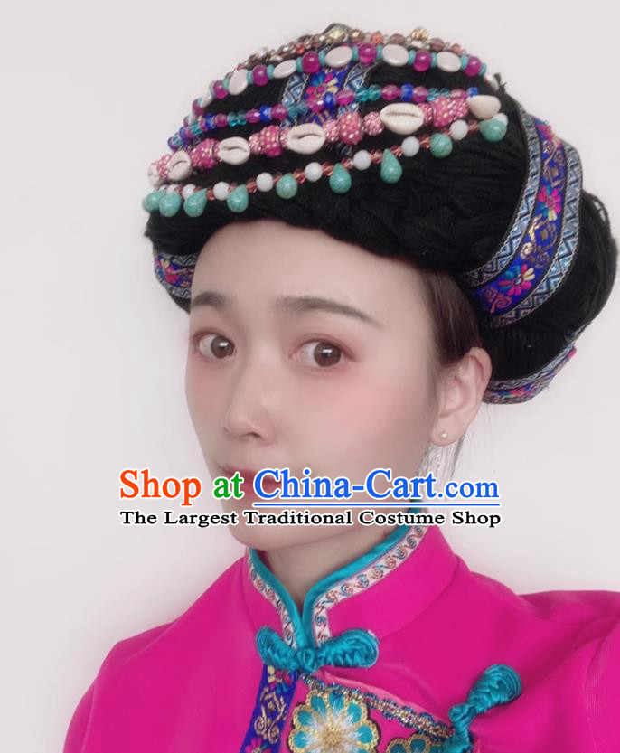 Yunnan Lijiang Lugu Lake Nujiang Pumi Naxi Lisu Mosuo Headwear