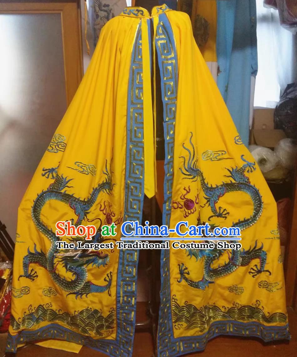 Chinese Opera Divine Deity Cape Temple Taoist Cloak Grand Dragon Mantle