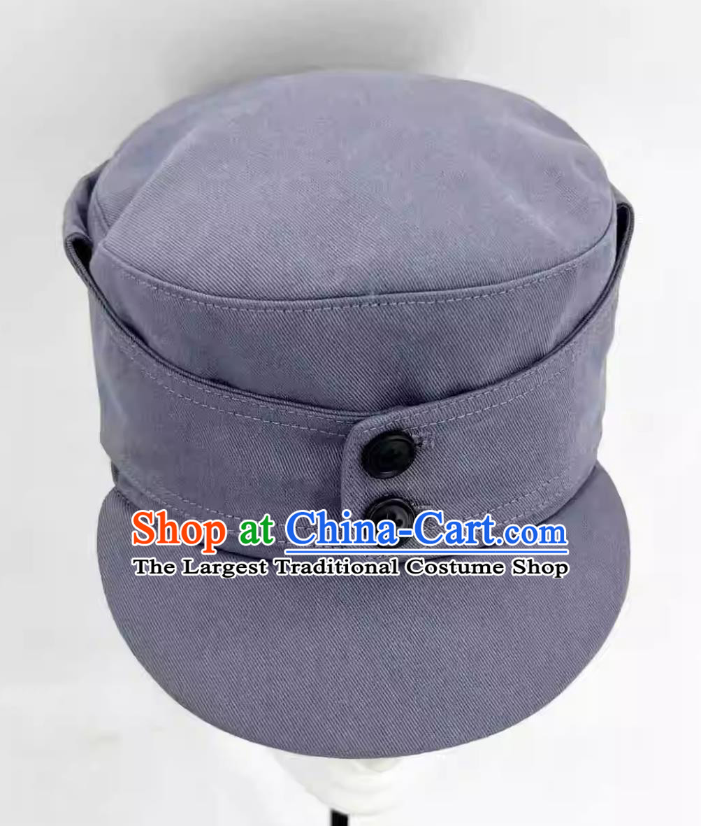 Anti Japanese War Mountain Soldier Cap Chinese Historical Replica Hat