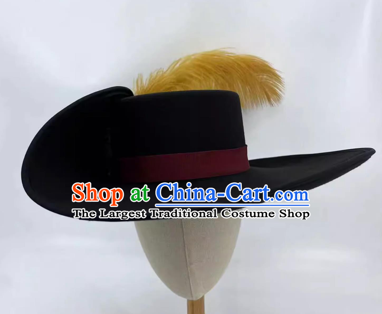 Spanish Musketeer Hat Spanish Empire Infantry Cosplay Wool Hat