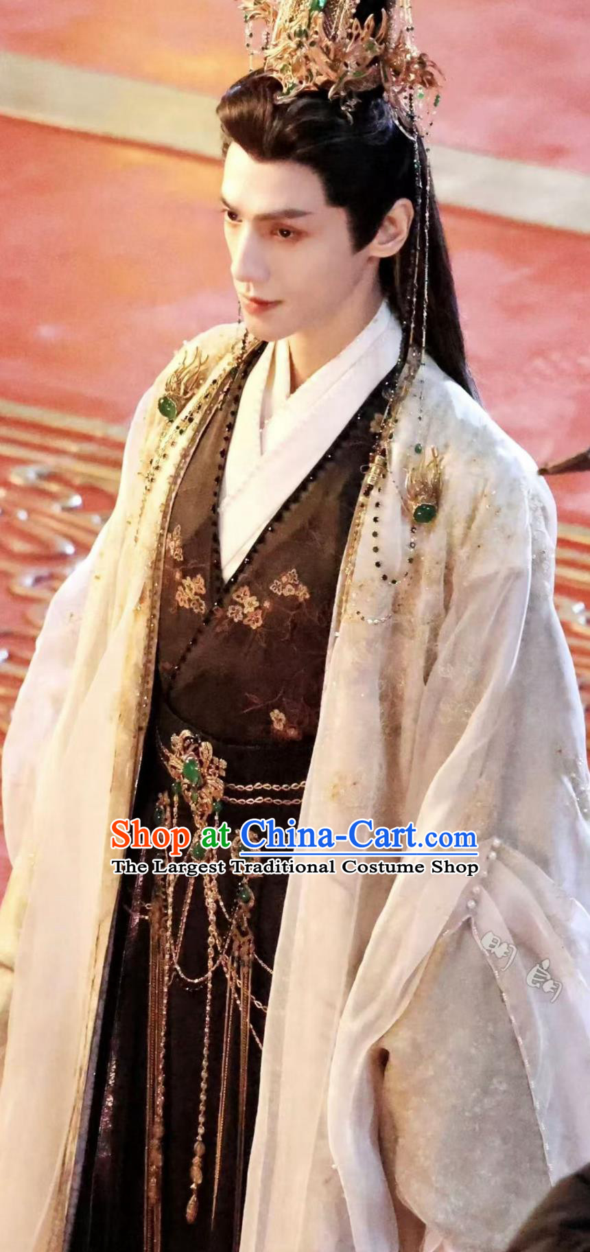 Chinese Drama Whispers of Fate Cosplay Tang Li Ci Costume Ancient Prince Hanfu Traditional Chinese Clothing