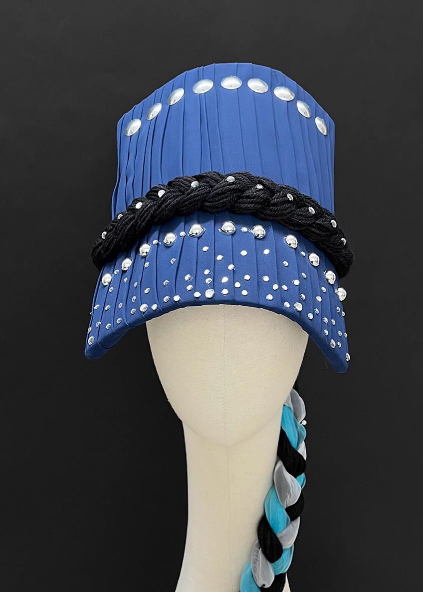 Mountain Whisperer Yi Ethnic Dance Hat Chinese Minority Headdress Accessories