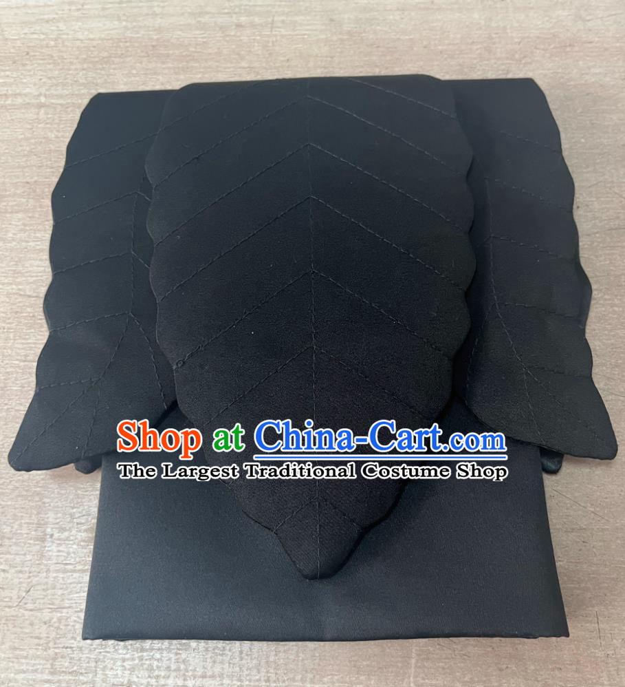 Traditional Chinese Headwear Palm Leaf Scarf Traditional Rusui Headpiece Reproduction Hanfu Accessory for Men