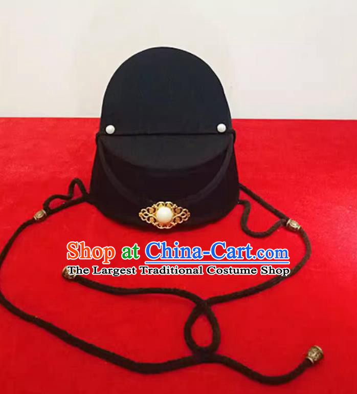 Ming Dynasty Royal Guards Hat Women Dongfang Bubai Headwear Matching Feiyu Robe Yesa Hanfu Historical Crown