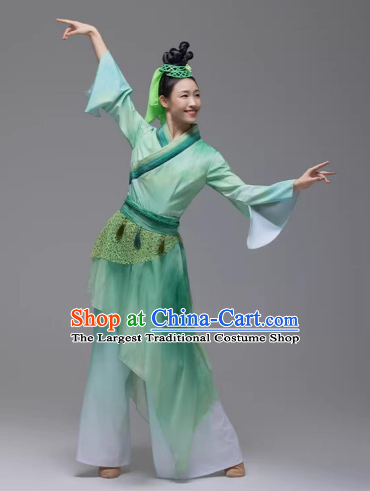 Mulberry Picking Ballad Classical Dance Outfit Chinese Folk Dance Performance Costume