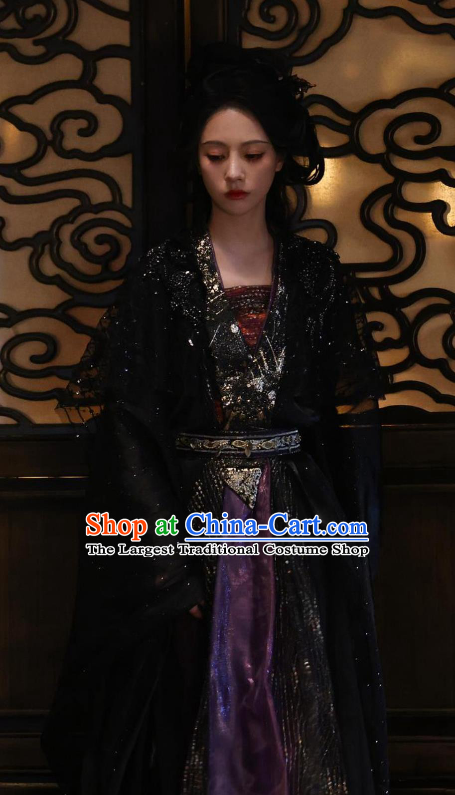 Love in the Clouds Owner of Moonlit Blossoms of Jixing Abyss Fu Yue Replica Costume Chinese XianXia Drama Traditional Hanfu Dress