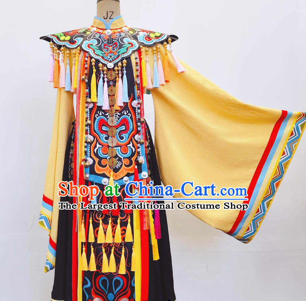 Nuo Dance Intangible Cultural Heritage Nuoxi Fairy Costume Ethereal Performance Wear