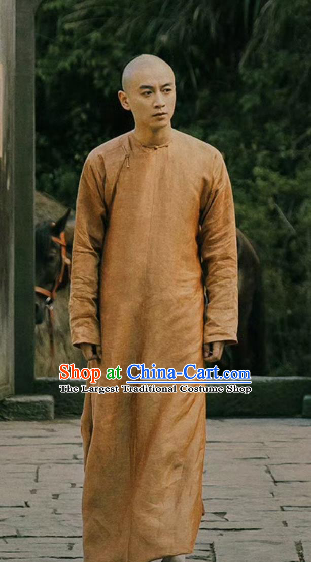 TV Series Legend of The Magnate Gu Ping Yuan Replica Costume Chinese Late Qing Dynasty Mens Clothing