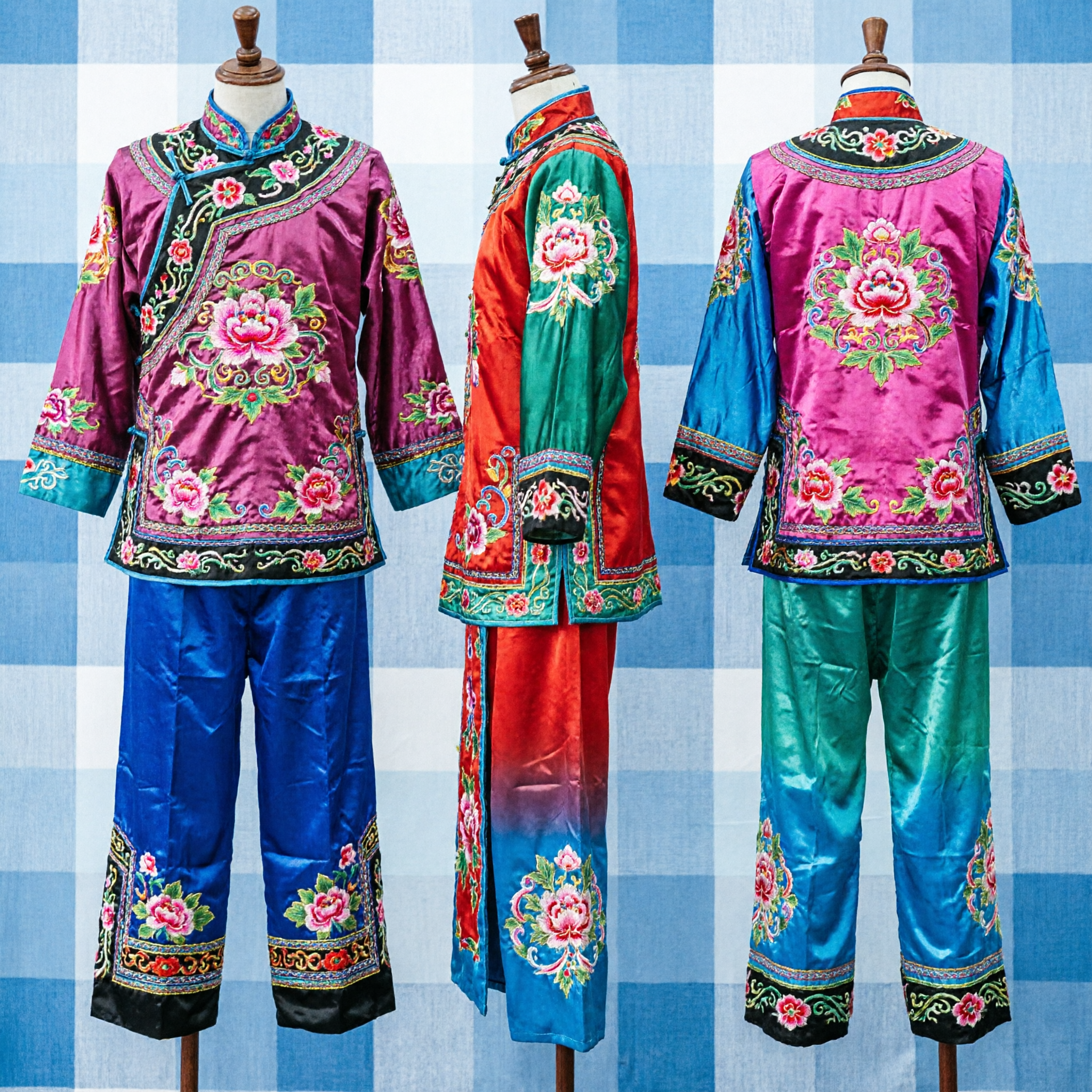 Traditional Chinese Opera Face Changing Masks Sichuan Bian Lian Costume Props for Festival Performance and Parties - Asian Costume