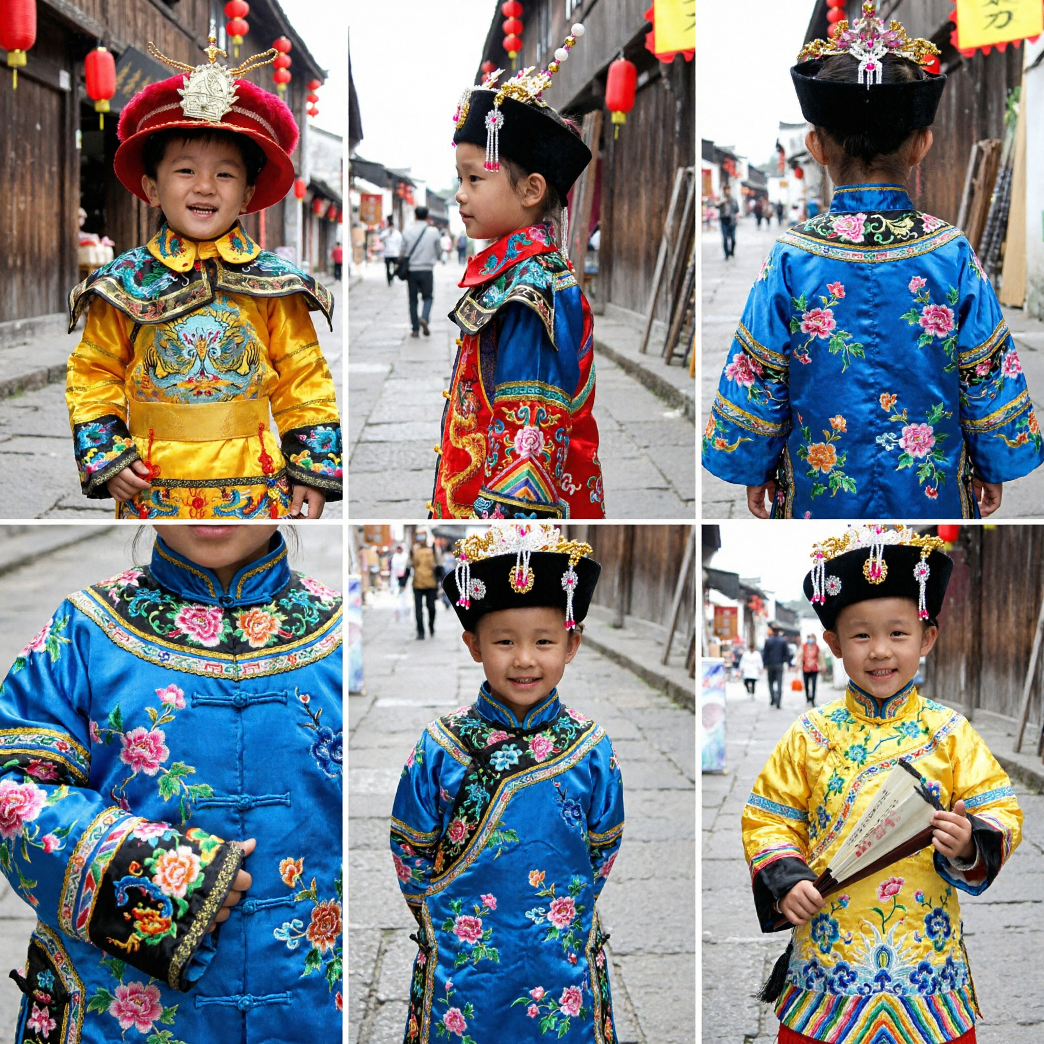 Boys Traditional Chinese Emperor Prince Costume Ancient Dragon Robe Outfit for Kids Cultural Performance Cosplay - Asian Costume