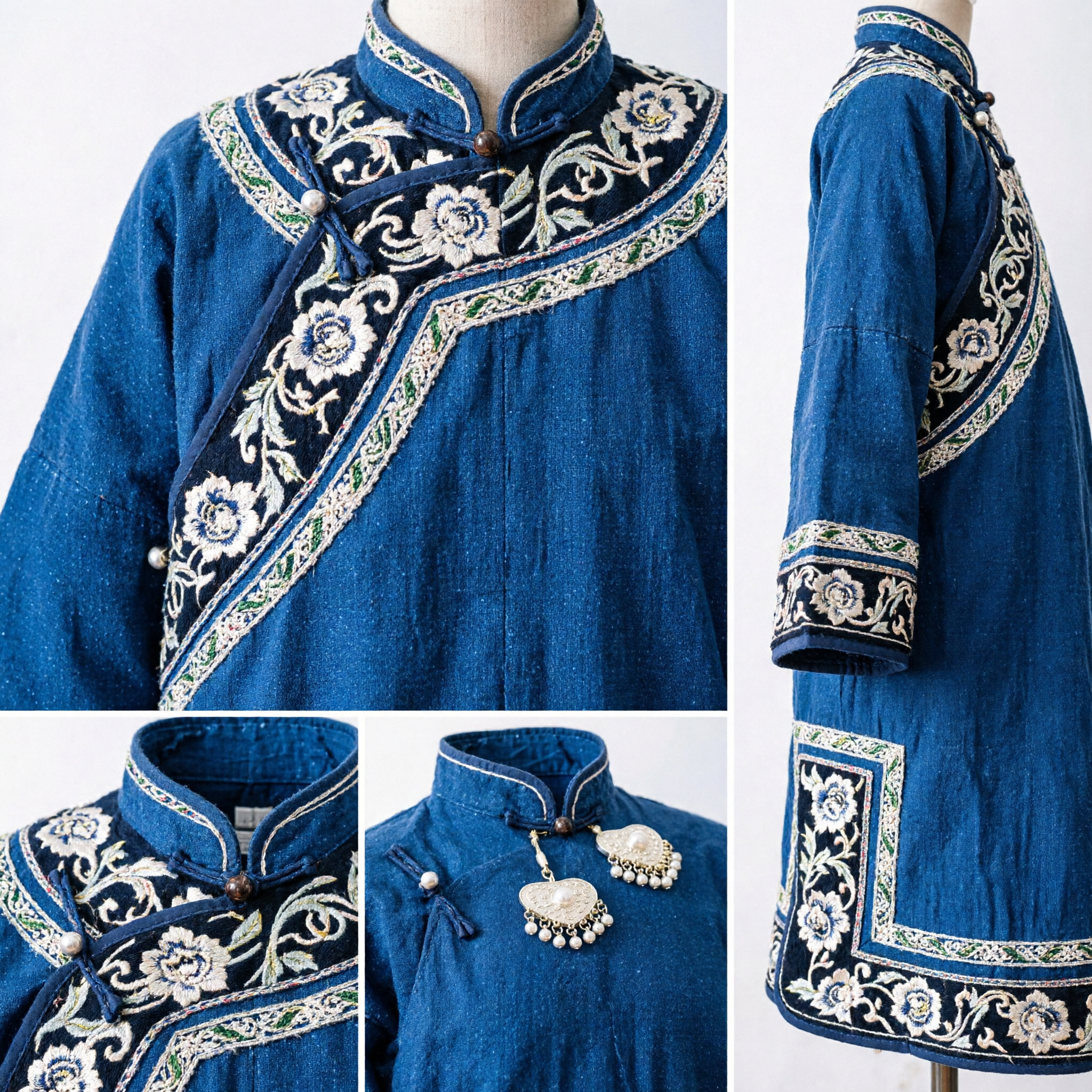 Exquisite Chinese Ancient Gold Plated Tassel Earrings Traditional Hanfu Accessories for Bridal Wedding Costume - Asian Costume