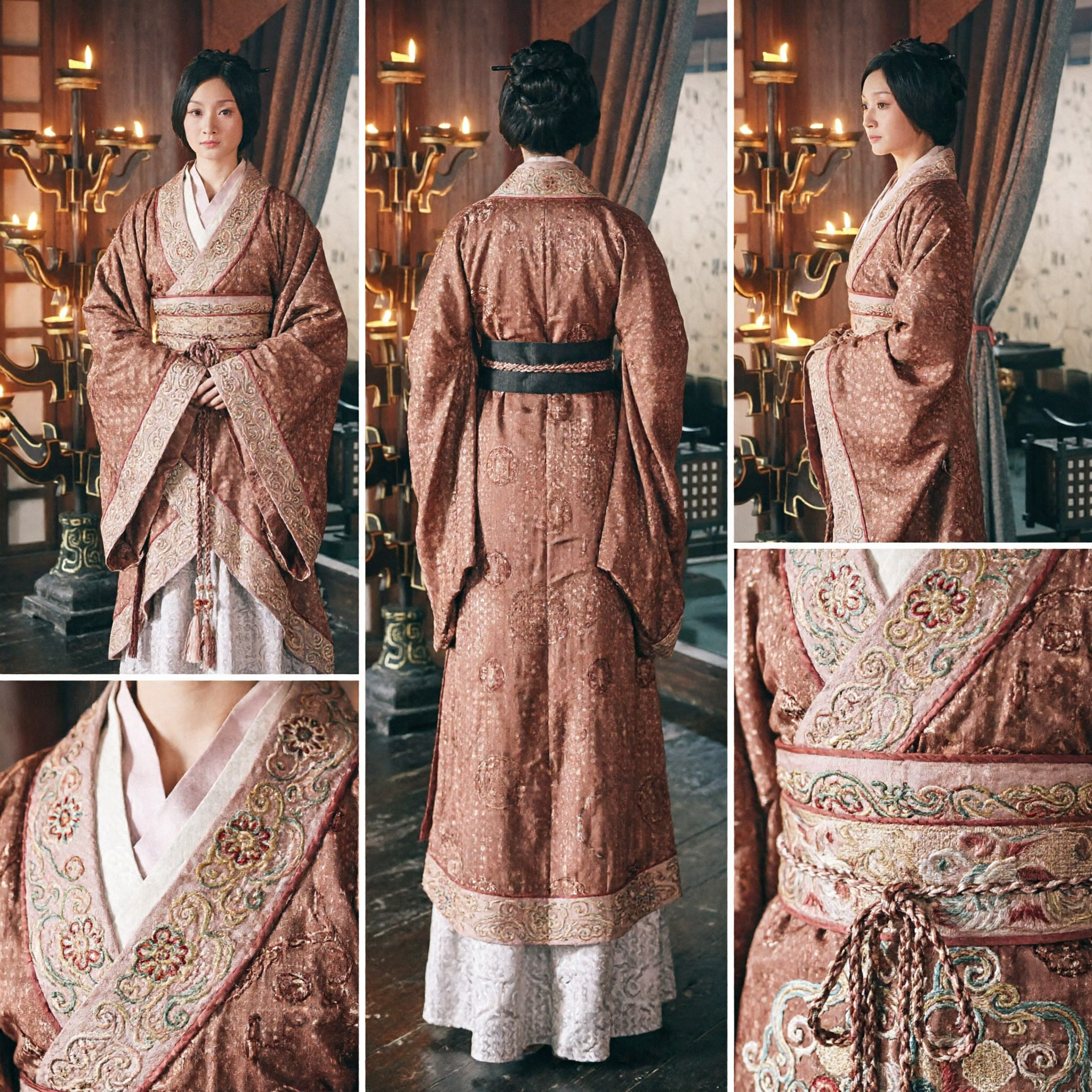 Ancient Chinese Han Dynasty Noble Lady Hanfu Traditional Costume for Women Historical Drama Cosplay Outfit - Asian Costume