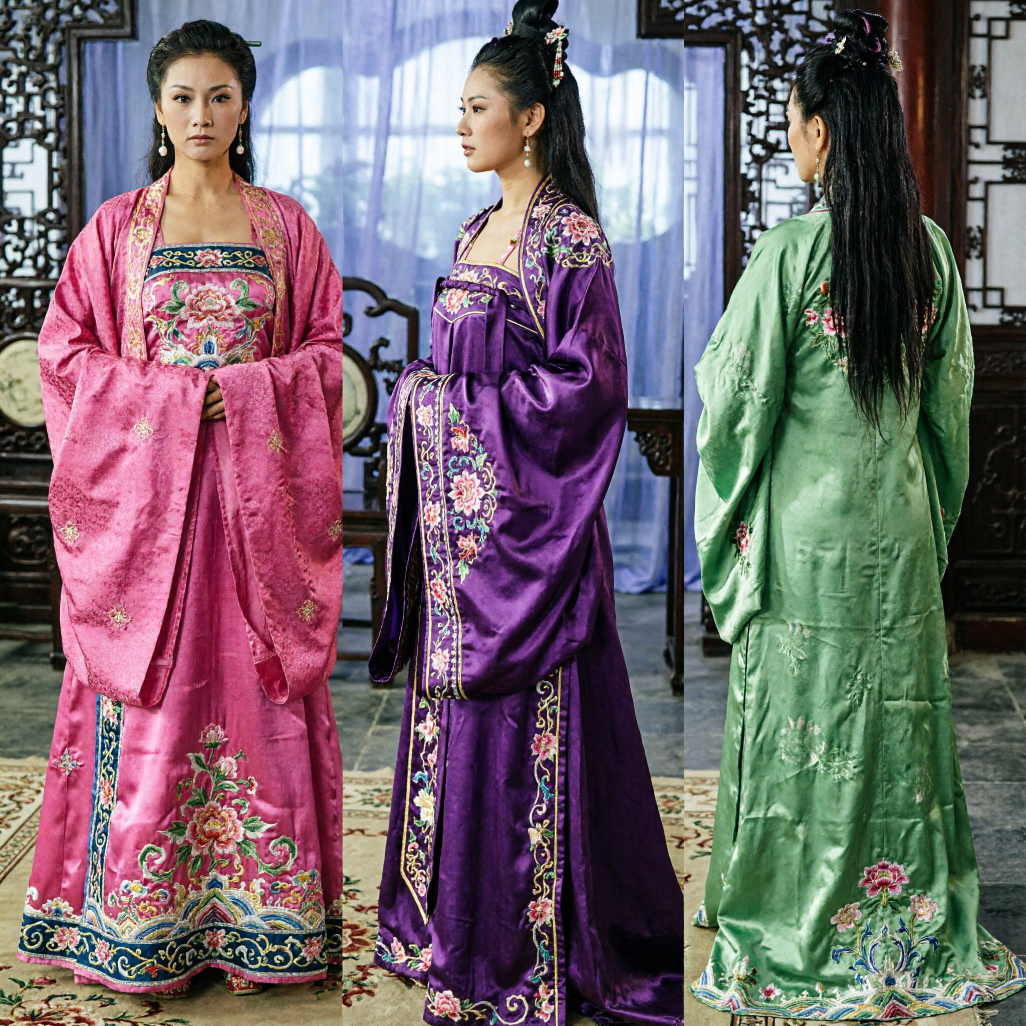 Ancient Chinese Tang Dynasty Palace Lady Hanfu Costume Traditional Empress Concubine Dress for Women Cosplay Performance - Asian Costume