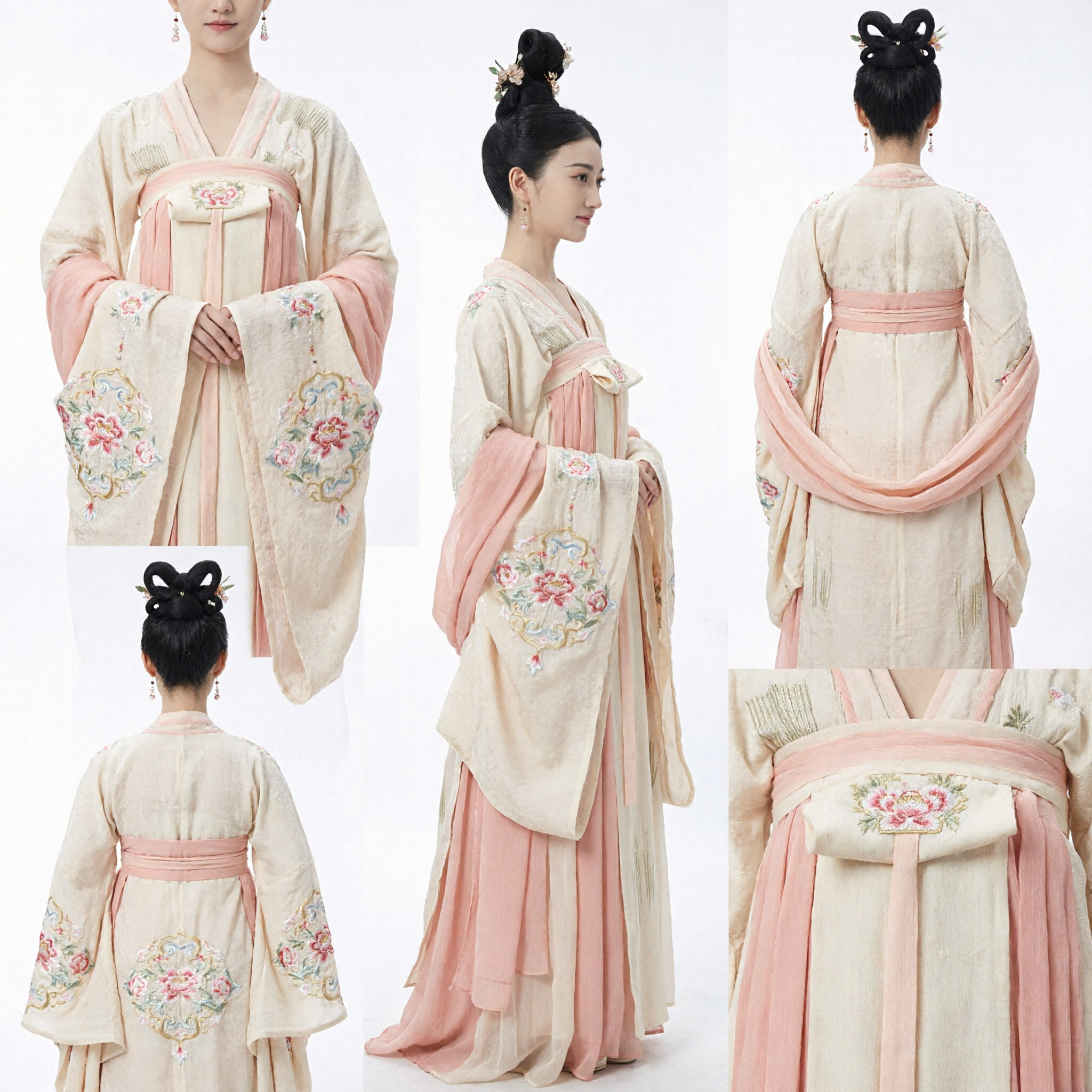 Ancient Chinese Tang Dynasty Princess Hanfu Costume Traditional Historical Palace Lady Dress for Women - Asian Costume