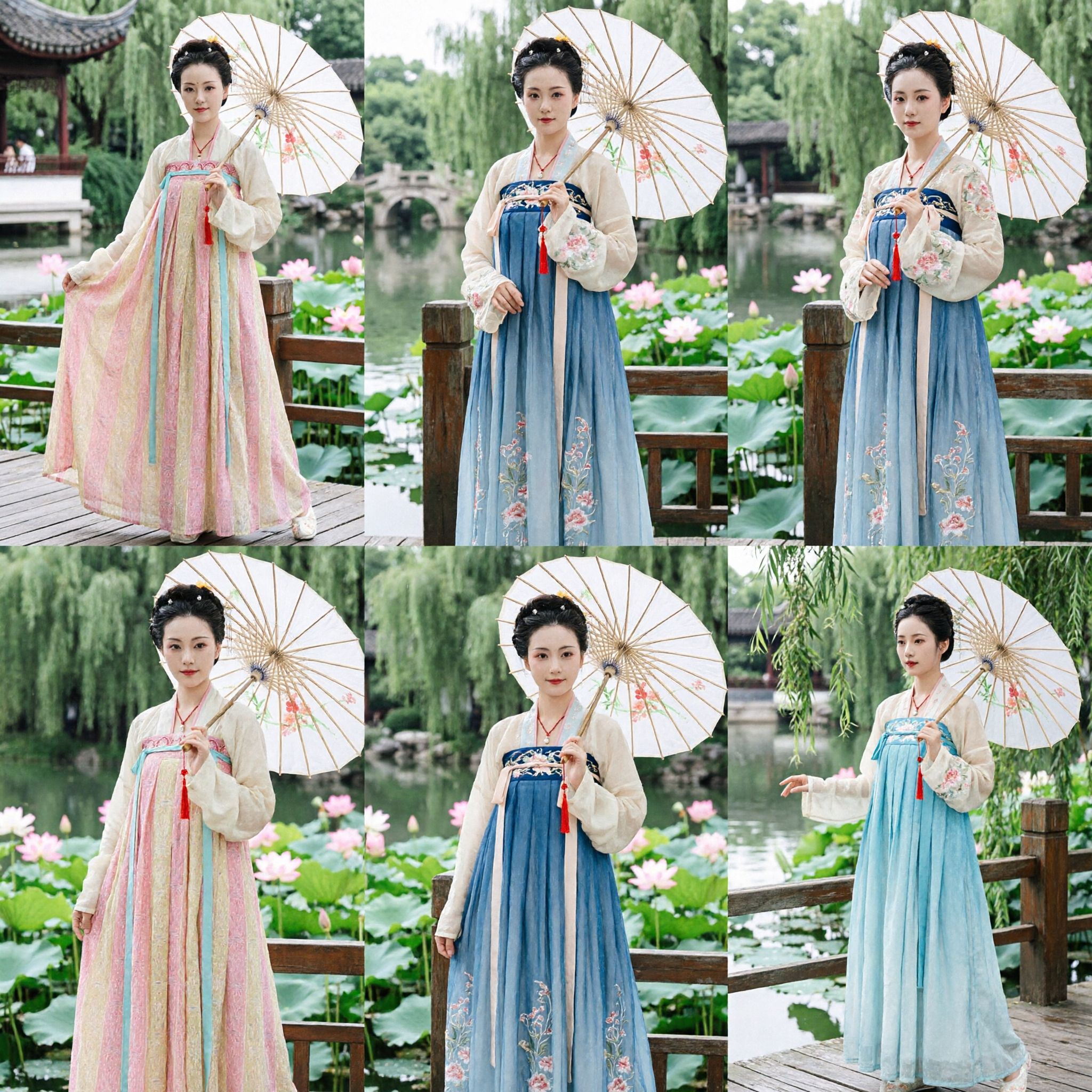 Elegant Ancient Chinese Tang Dynasty Hanfu Dress Traditional Costume for Women Cosplay Festival Performance - Asian Costume