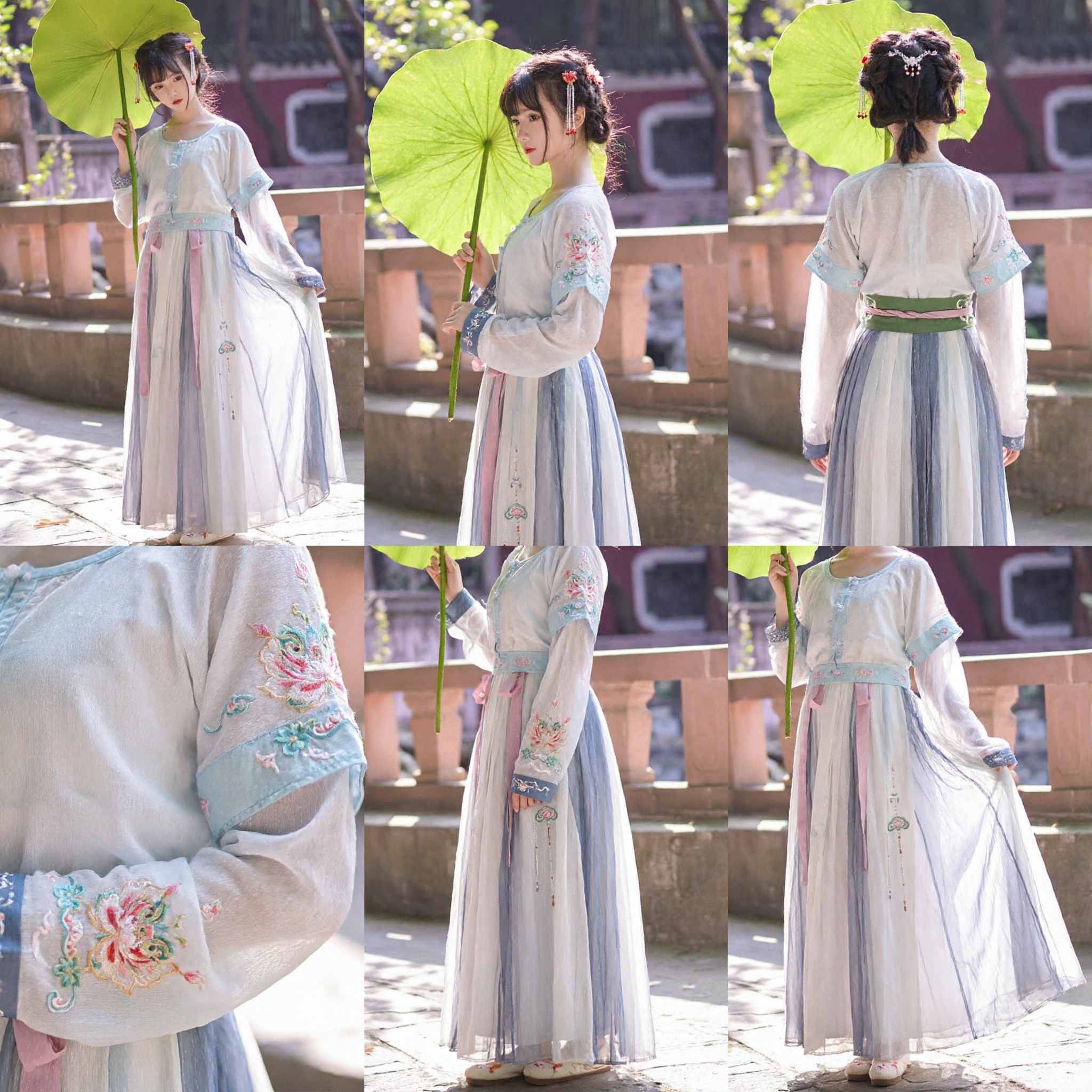 Traditional Chinese Hanfu Dress Ancient Fairy Costume for Women Elegant Historical Clothing for Photography Performance - Asian Costume
