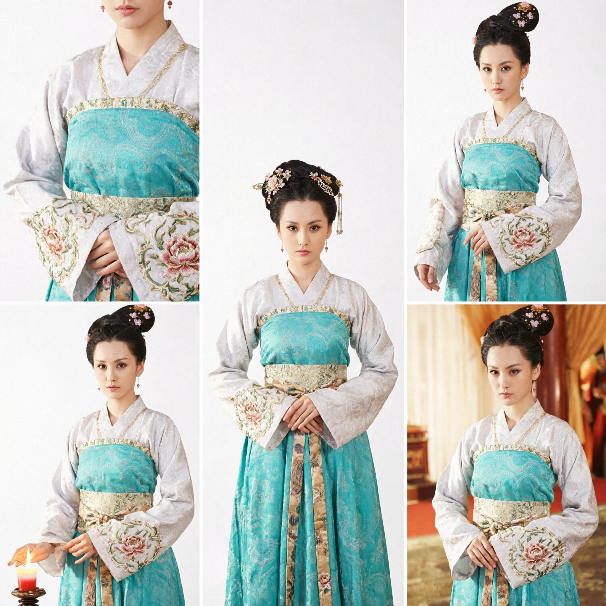 Elegant Tang Dynasty Hanfu Costume Ancient Chinese Palace Lady Dress Traditional Clothing for Women Cosplay - Asian Costume