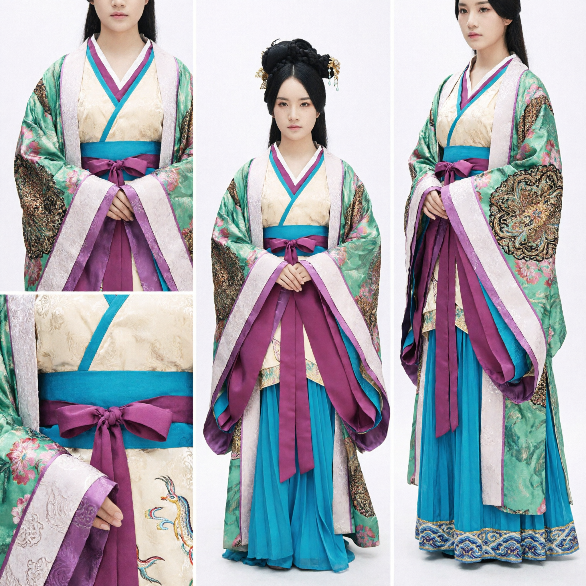 Elegant Ancient Chinese Traditional Hanfu Costume Women's Historical Palace Lady Dress for Cosplay and Cultural Events - Asian Costume