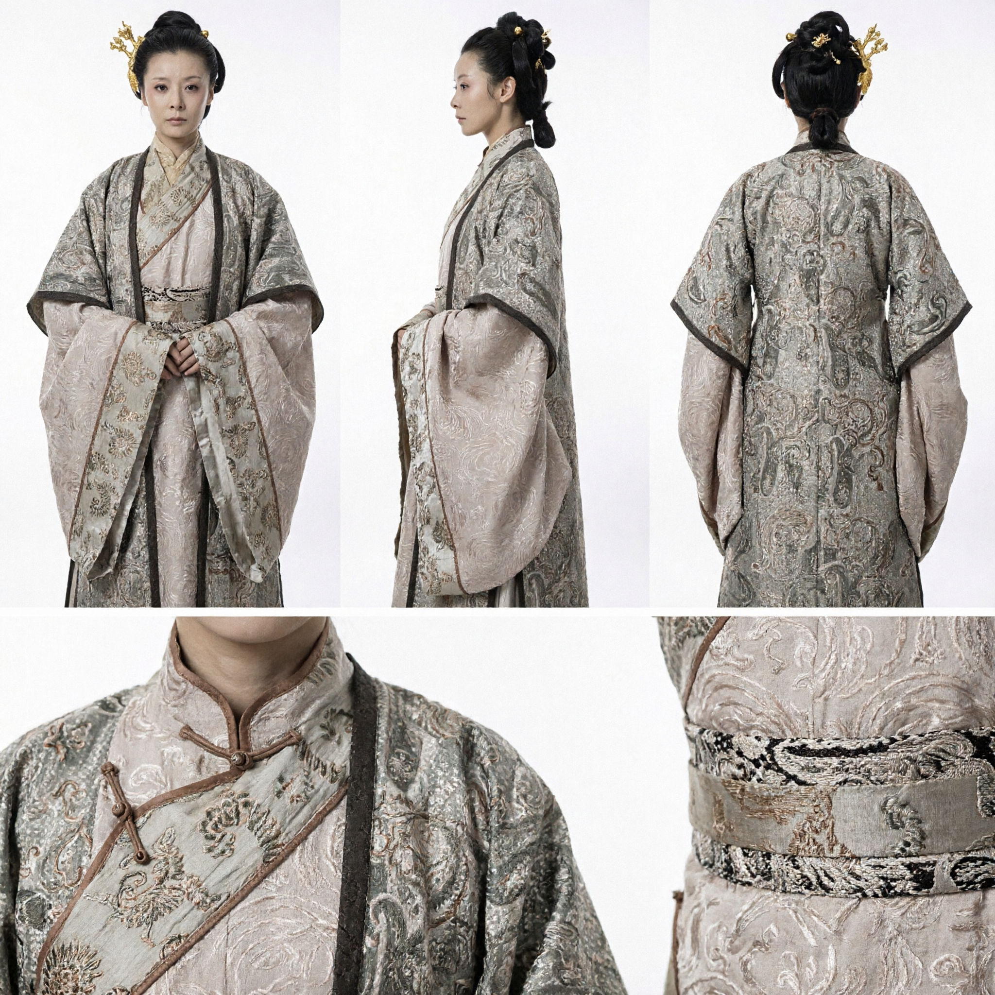 Ancient Chinese Traditional Hanfu Costume Noble Lady Historical Period Drama Clothing for Women Cosplay - Asian Costume