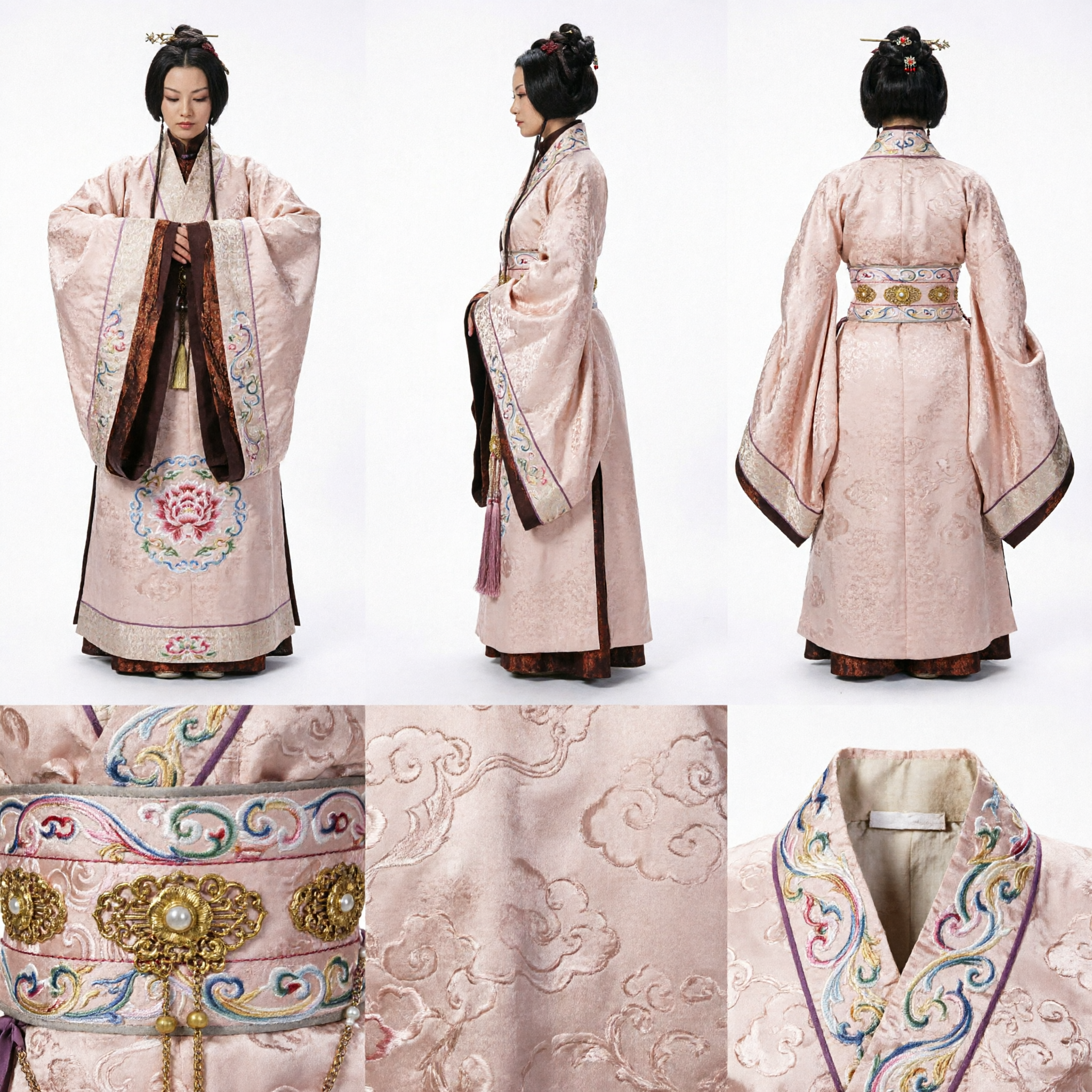Elegant Ancient Chinese Hanfu Costume for Women Palace Lady Traditional Dress Historical Drama Cosplay - Asian Costume