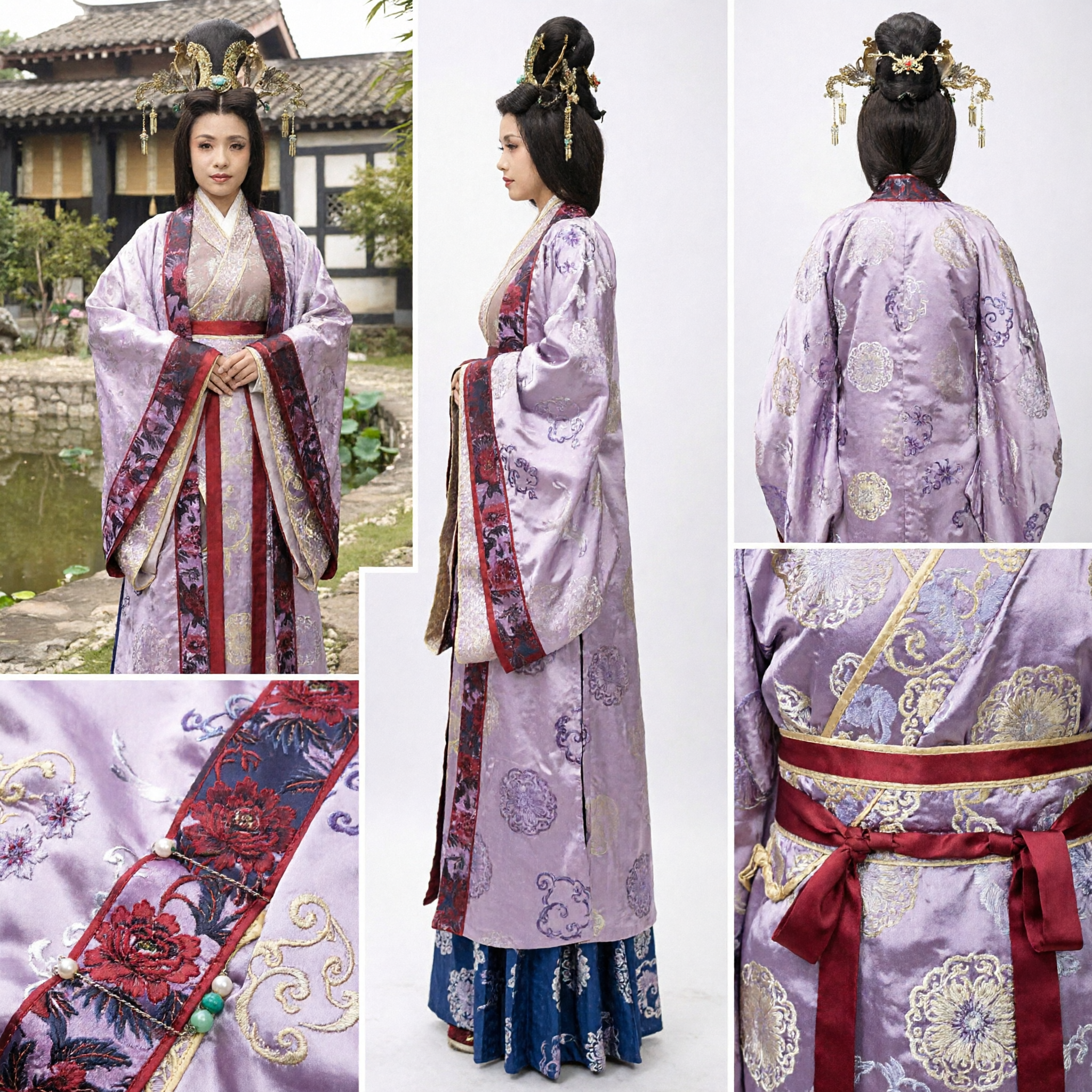 Ancient Chinese Princess Costume Traditional Hanfu Dress Women Empress Robe Historical Cosplay Performance Outfit - Asian Costume