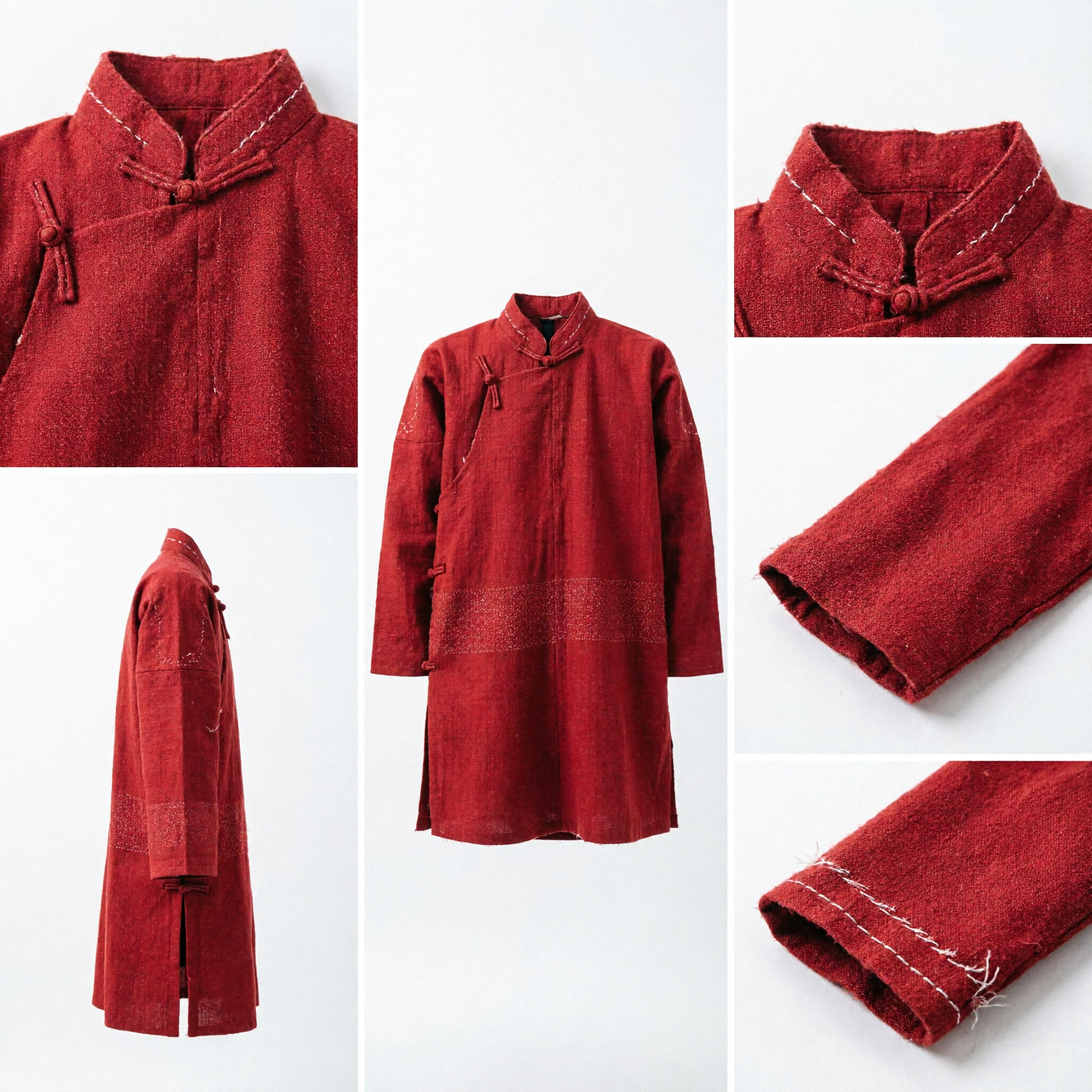 Traditional Chinese Red Hooded Cloak Cape Wedding Costume Hanfu Ancient Style Winter Outerwear - Asian Costume