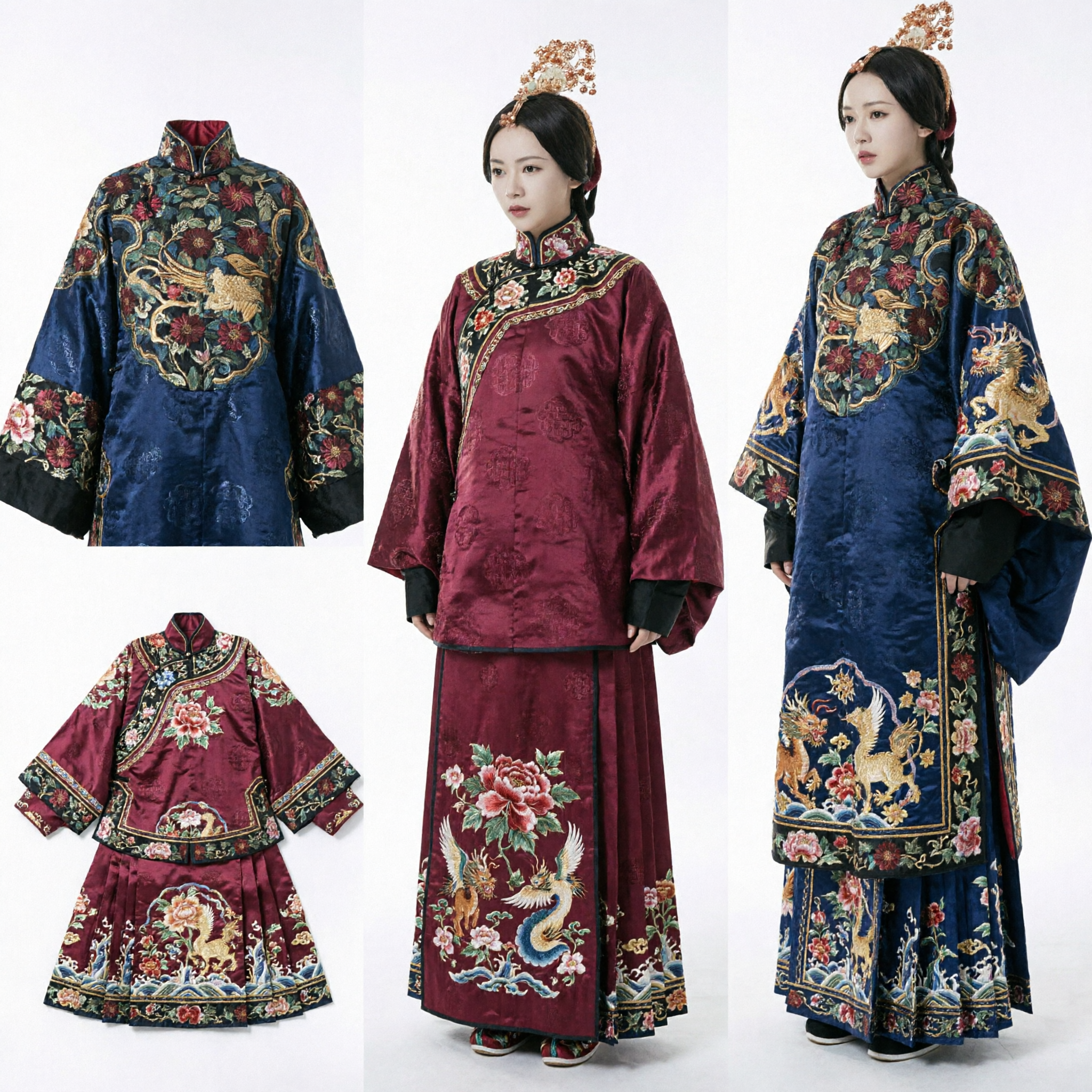 Ancient Chinese Qin Dynasty Empress Hanfu Costume Traditional Palace Lady Dress for Women Cosplay - Asian Costume